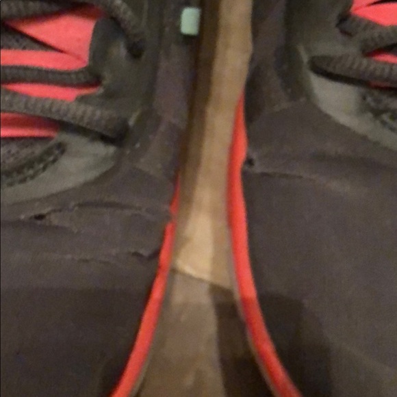 Asics gray, teal, and peach training sneakers - Picture 7 of 7